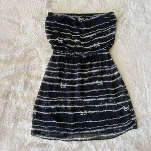 Express strapless dress